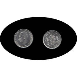 España Juan Carlos 10 Pesetas JC 1983 Madrid