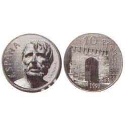 España Juan Carlos 10 Pesetas JC 1997 Sarasate Madrid