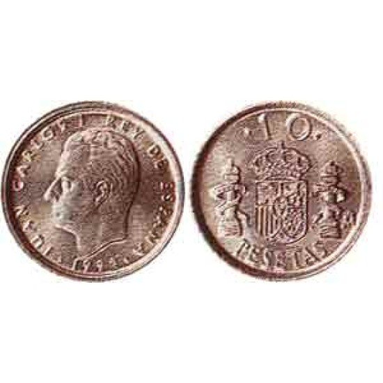 España Juan Carlos 10 Pesetas JC 1999 Madrid España Juan Carlos 10 Pesetas JC 1999 Madrid