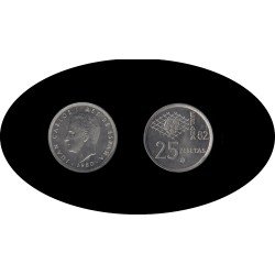 España Juan Carlos 25 Pesetas JC 1980 *(19-80)