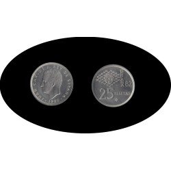 España Juan Carlos 25 Pesetas JC 1980 *(19-82)