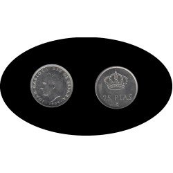 España Juan Carlos 25 Pesetas JC 1984 Madrid