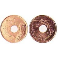 España Juan Carlos 25 Pesetas JC 1991 Madrid