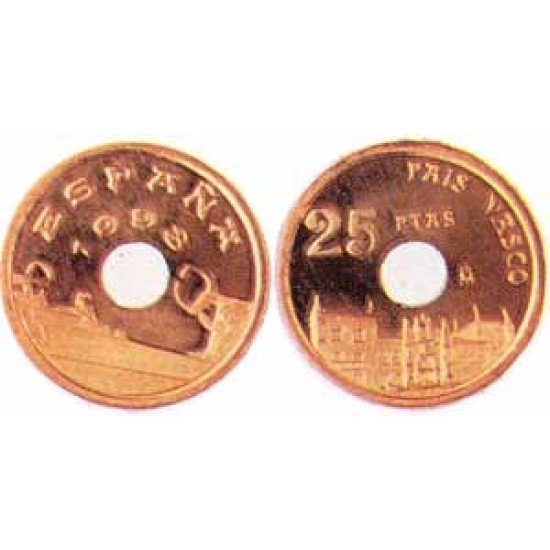 España Juan Carlos 25 Pesetas JC 1993 Madrid España Juan Carlos 25 Pesetas JC 1993 Madrid