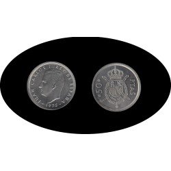 España Juan Carlos 50 Pesetas JC 1975 *(19-80)