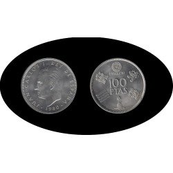 España Juan Carlos 100 Pesetas JC 1980 *(19-80)