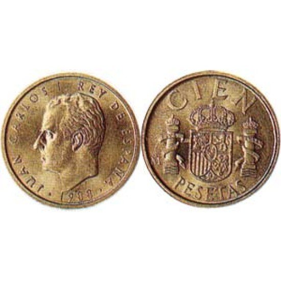 España Juan Carlos 100 Pesetas JC 1988 Madrid España Juan Carlos 100 Pesetas JC 1988 Madrid