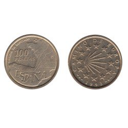 España Juan Carlos 100 pesetas JC 1993
