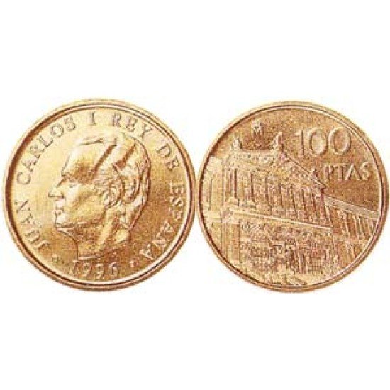 España Juan Carlos 100 Pesetas JC 1996 Madrid España Juan Carlos 100 Pesetas JC 1996 Madrid