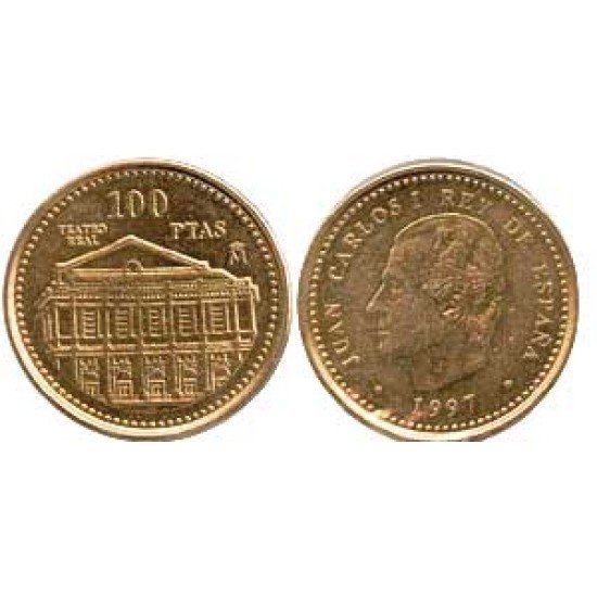 España Juan Carlos 100 Pesetas JC 1997 Madrid España Juan Carlos 100 Pesetas JC 1997 Madrid