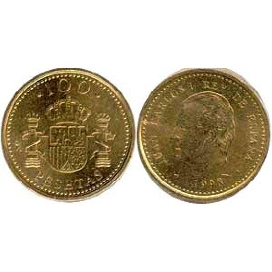 España Juan Carlos 100 Pesetas JC 1998 Madrid España Juan Carlos 100 Pesetas JC 1998 Madrid