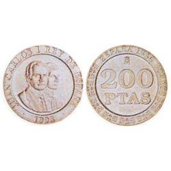 España Juan Carlos 200 Pesetas JC 1998 Madrid
