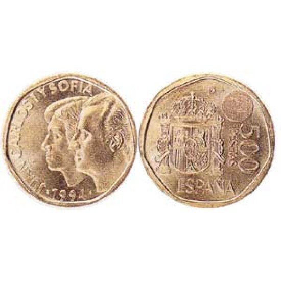 España Juan Carlos 500 Pesetas JC 1998 Madrid España Juan Carlos 500 Pesetas JC 1998 Madrid
