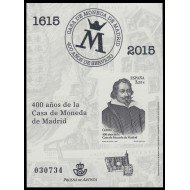 España Spain Prueba de lujo 124 2015 400 Años Casa de la Moneda de Madrid