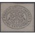 Italia Estados Pontificios 13 1867 Escudo de Armas Marquilla Roig MH