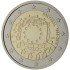Portugal  2015 2 € euros conmemorativos XXX Aniversario bandera