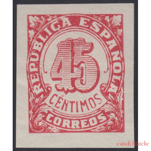España Spain NE 30s 1938 No Emitidos No Expendidos Cifras MNH 