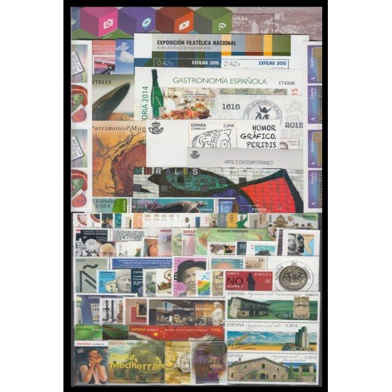 España Spain Año Completo Year Complete 2015 MNH España Spain Año Completo Year Complete 2015 MNH