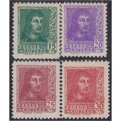 España Spain 841/44 1938 Fernando el Católico MH