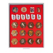 Lindner 2417 Bandeja de colección para Pins / Medallas