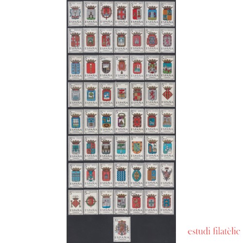 España Spain Serie Escudos completa 57 valores