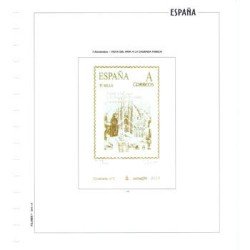 Hojas España Filober color Grabado nº3 sin montar