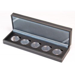 Lindner S2362-5EK Estuche Nera S para monedas de 10 Euros Lindner S2362-5EK Estuche Nera S para monedas de 10 Euros