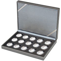 Lindner S2363-10EK Estuche Nera XM para monedas de 10 Euros Lindner S2363-10EK Estuche Nera XM para monedas de 10 Euros