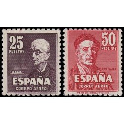 España Spain 1015/16 1947 Falla y Zuloaga MNH España Spain 1015/16 1947 Falla y Zuloaga MNH