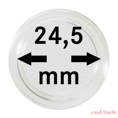 Lindner 2250245P Cápsulas 24,5 mm para bandejas pqte 10