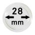 Lindner 2250028P Cápsulas 28 mm para bandejas pqte 10