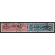 Ecuador 230/31 1924 Tabacos Tobacco usados