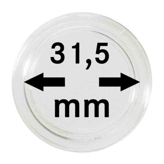 Lindner 2250315P Cápsulas 31,5 mm para bandejas pqte 10 Lindner 2250315P Cápsulas 31,5 mm para bandejas pqte 10