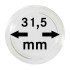 Lindner 2250315P Cápsulas 31,5 mm para bandejas pqte 10