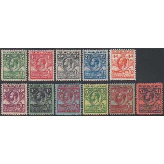 Falkland Islands Islas Malvinas Nº 49/58 1929 - 32 Penguin Whale Rey Jorge V King George V MH Falkland Islands Islas Malvinas Nº 49/58 1929 - 32 Penguin Whale Rey Jorge V King George V MH