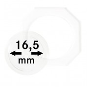 Lindner OS165 Octos para monedas 16,5 mm Paquete de 2 unidades
