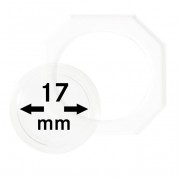 Lindner OS017 Octos para monedas 17 mm Paquete de 2 unidades