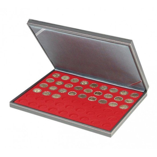 Lindner 2364-2154E Estuche Nera M con 54 compartimentos redondos Lindner 2364-2154E Estuche Nera M con 54 compartimentos redondos