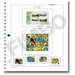 Filabo álbum hojas de sellos de TEMA DE EUROPA 2007 montado con protectores Filabo álbum hojas de sellos de TEMA DE EUROPA 2007 montado con protectores