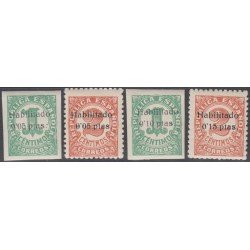 España Emisiones Locales Patrióticas Baleares 1/4 1936 Mallorca Cifras MNH España Emisiones Locales Patrióticas Baleares 1/4 1936 Mallorca Cifras MNH