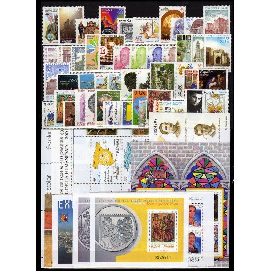 España Spain Año Completo Year Complete 2001 España Spain Año Completo Year Complete 2001
