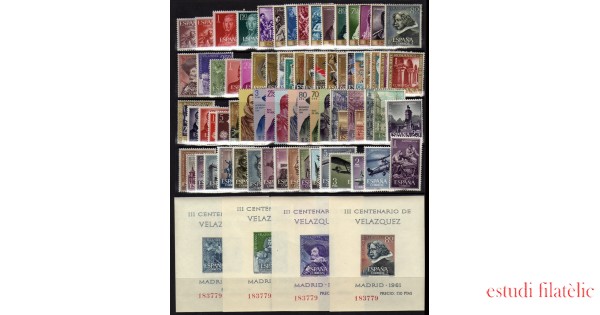 Sellos De España 1221-1222, Año Mundial De Los Refugiados 1961 - Nuevos Con Goma Original, MNH, Para Coleccionistas