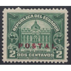 Ecuador 283 1929 Postal Casa de Correos MH Ecuador 283 1929 Postal Casa de Correos MH