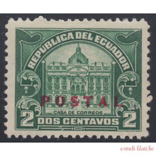 Ecuador 283 1929 Postal Casa de Correos MH