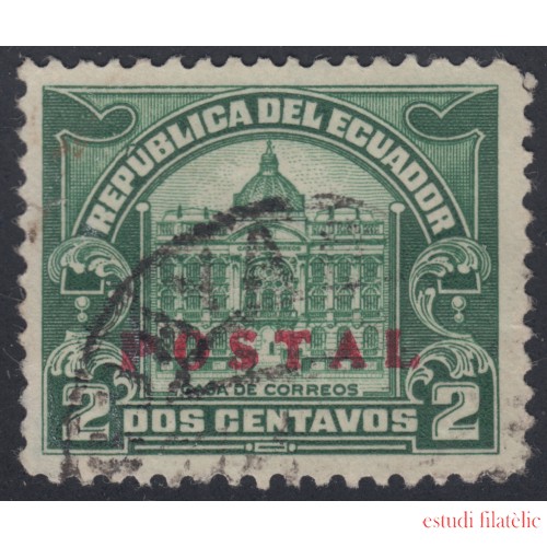Ecuador 283 1929 Postal Casa de Correos Usado
