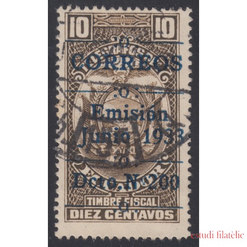 Ecuador 299 1933 Telégrafos Usado