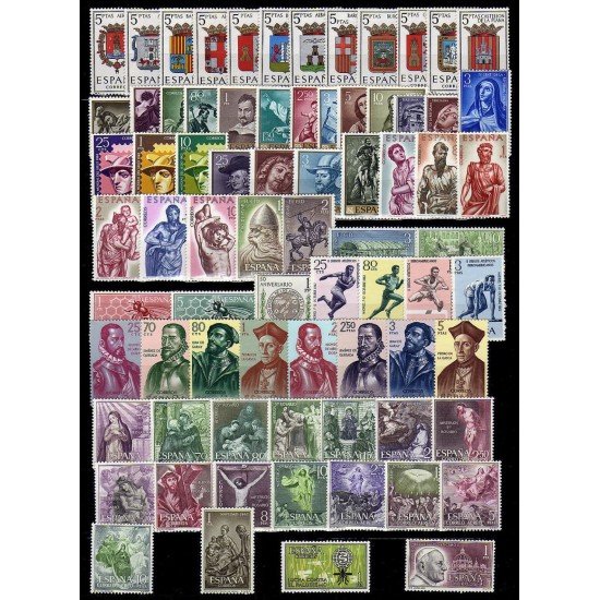 España Spain Año Completo Year Complete 1962 MNH España Spain Año Completo Year Complete 1962 MNH