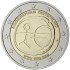 Alemania 2009 2 € euros conmemorativos X Aniv. de EMU Unión Económica y Monetaria UEM  ( 5 monedas )