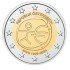 Austria 2009 2 € euros conmemorativos X Aniv. de EMU Unión Económica y Monetaria UEM