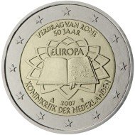 Holanda 2007 2 € euros conmemorativos 50º Aniversario Tratado de Roma